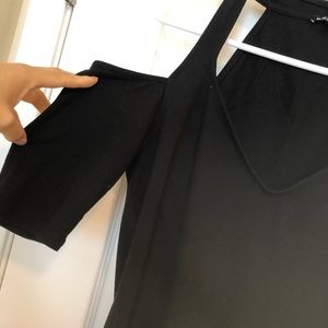 Express Black off Shoulder top
